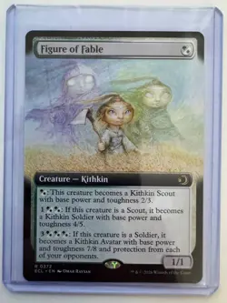 Figure of Fable Non-Foil Extended Art Rare MTG Lorwyn Eclipsed #0224 NM MTG ENG - Image 1