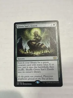 GREEN SUN'S ZENITH # 150 (NM) Double Masters 2022 2X2 Magic MTG LC1 - Image 1