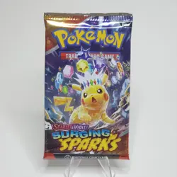 VERY HEAVY - 22.58g - Pokemon Surging Sparks Booster Pack - FACTORY SEALED - Image 3