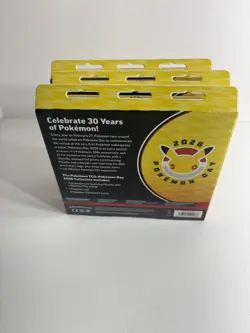 IN HAND Pokemon Day 2026 30th Anniversary Collection Box - Lot of 3 - Image 3