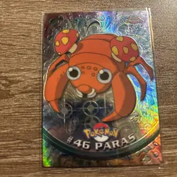 2000 Topps Chrome Pokemon #46 Paras - Image 1