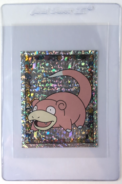 1999 Merlin Pokemon Album Sticker Silver Prism Slowpoke #S13, Gem Mint 10, Quick - Image 1