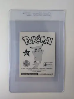 1999 Merlin Pokemon Album Sticker Silver Prism Slowpoke #S13, Gem Mint 10, Quick - Image 2