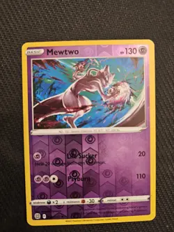 Mewtwo 056/172 Swsh09: Brilliant Stars Reverse Holo Pack Fresh Pokemon TCG - Image 1