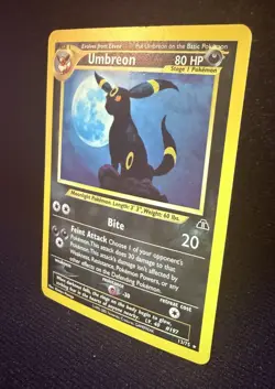 2001 OG Moon Umbreon 13/75 Neo Discovery Holo Rare Pokemon TCG WoTC Vintage - Image 3