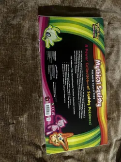 Pokemon TCG: Mythical Squishy Premium Collection Box Factory Sealed 820650809736 - Image 1
