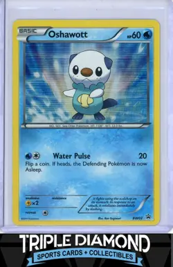 2011 Pokemon Black and White Promos #BW03 Oshawott Holo F646 - Image 1