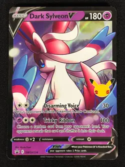 Pokemon Dark Sylveon V SWSH134 Ultra Rare Holo (NM) - Image 1