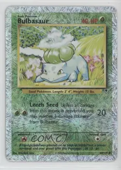 Bulbasaur Reverse Foil Pokemon Legendary Collection #68 2002 - Image 1