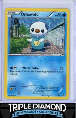 2011 Pokemon McDonald's Promo #4/12 Oshawott Holo F645 - Image 1