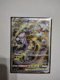 POKEMON MEWTWO VSTAR Crown Zenith Galarian Gallery GG44/GG70 NM - Image 1