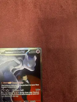 Team Rocket’s Mewtwo ex 281/217 SIR Secret Ascended Heroes Pokemon IN HAND MINT - Image 3