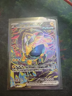 Iron Hands ex 154/131 Sv: Prismatic Evolutions Holo Pokemon TCG - Image 1