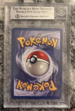 2000 Pokemon Team Rocket 1st Edition Dark Charizard Holo Rare #4/82 BGS 8.5 MINT - Image 2