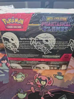 Pokemon TCG Mega Evolution Phantasmal Flames Booster Box 36 Packs Factory Sealed - Image 3