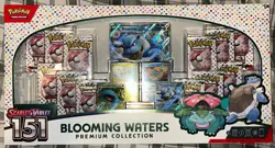 Pokemon TCG: S&V 151 Blooming Waters Premium Collection Factory Sealed Box - Image 1