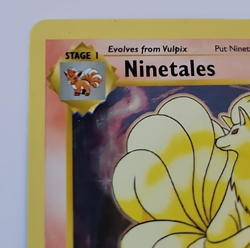 Pokemon TCG Ninetales Holo Rare Shadowless 12/102 - Image 2