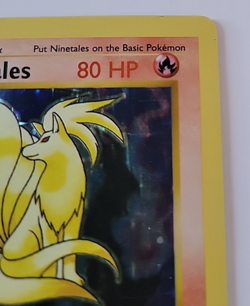 Pokemon TCG Ninetales Holo Rare Shadowless 12/102 - Image 3