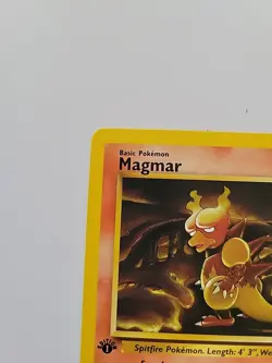 Pokemon: Magmar 1st Edition #39/62 Fossil 1999 Vintage WOTC - LP / MP - J22 - Image 4