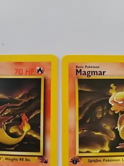 Pokemon: Magmar 1st Edition #39/62 Fossil 1999 Vintage WOTC - LP / MP - J22 - Image 5