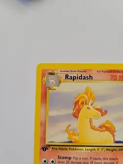 Pokemon TCG Rapidashs 1st Edition Jungle Set 44/64 LP/LP - Image 4