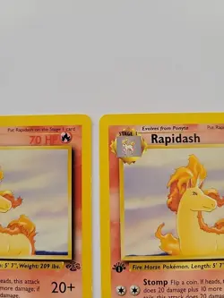 Pokemon TCG Rapidashs 1st Edition Jungle Set 44/64 LP/LP - Image 5