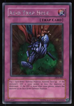 Acid Trap Hole DDS-005 Secret Rare Promo Yu-Gi-Oh - Image 1