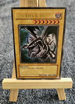Red-Eyes B. Dragon SDJ-001 Unlimited Lightly Played - Image 1