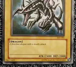 Red-Eyes B. Dragon SDJ-001 Unlimited Lightly Played - Image 3