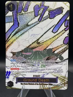 Ground Death Alt Art OP14-096 R The Azure Sea's Seven ONE PIECE Card NM - Image 1
