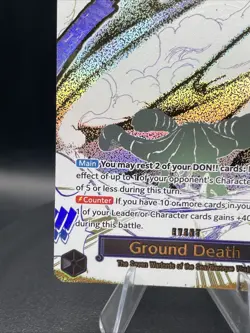 Ground Death Alt Art OP14-096 R The Azure Sea's Seven ONE PIECE Card NM - Image 5