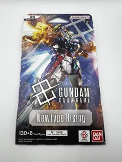 x8 GUNDAM CARD GAME Newtype Rising Booster Blister Packs GD01 English NEW SEALED - Image 3