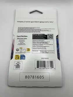 x8 GUNDAM CARD GAME Newtype Rising Booster Blister Packs GD01 English NEW SEALED - Image 4