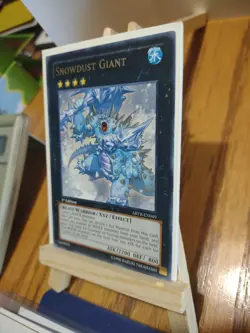 YuGiOh Card Snowdust Giant ABYR-EN049 1st Edition Rare Collectable Trading Game. - Image 3