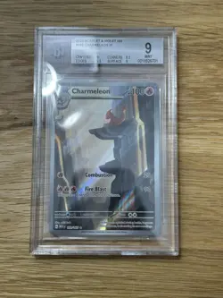 Charmeleon 169/165 Scarlet Violet 2023 IR Pokemon Card TCG BGC 9 Beckett PSA - Image 1