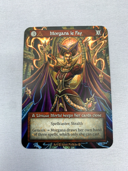 Sorcery Contested Realm TCG Arthurian Legends Unique Morgana le Fay NonFoil Card - Image 1