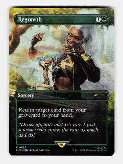 MTG: Regrowth (Rainbow Foil) | Secret Lair Drop Series 866 NM - Image 1