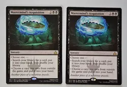 2x Mastermind's Acquisition - Rare - NM - MTG Rivals of Ixalan ⚔ B&B - Image 1