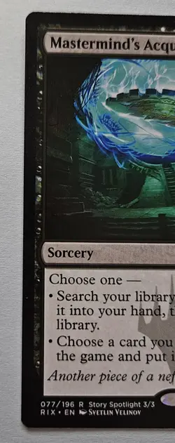 2x Mastermind's Acquisition - Rare - NM - MTG Rivals of Ixalan ⚔ B&B - Image 2