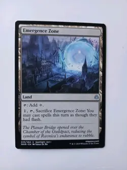 MTG Magic the Gathering Emergence Zone Card War of the Spark Uncommon - Image 1