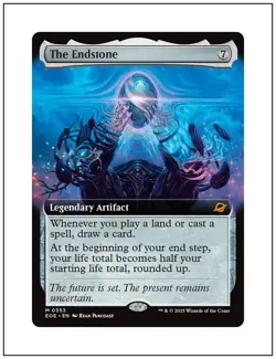 1x The Endstone, Extended Art, Magic the Gathering MTG NM - Image 1