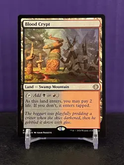 MTG Blood Crypt ECL 262 - Normal - NM/M - Image 1