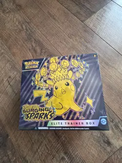 Pokemon Scarlet and violet Surging Sparks elite trainer box - Image 1