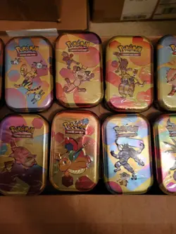 Brand New Factory Sealed Complete Set of 10 Pokemon S&V 151 Mini Tins - Image 3