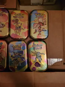 Brand New Factory Sealed Complete Set of 10 Pokemon S&V 151 Mini Tins - Image 4