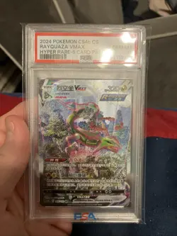 Pokemon TCG S-Chinese Rayquaza VMAX 165/132 CS4bC HR PSA 10 NEW CERT - Image 2
