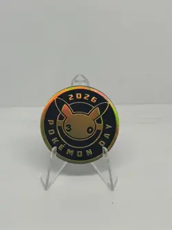 Pikachu 2026 Pokemon Day 30th Coin - Image 1