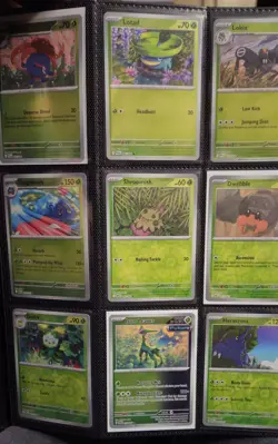 Pokemon TCG Mixed Holos And Reverse Holos Binder - 228 Cards - Image 1