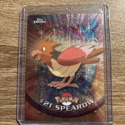 2000 Topps Chrome Pokemon Series 1 #21 Spearow FREE COMBINED SHIPPING - Image 1