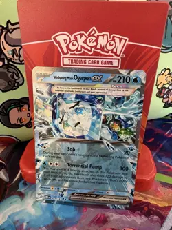 Pokemon Wellspring Mask Ogerpon EX 027/131 Prismatic Evolutions Holo NM - Image 2
